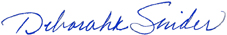 snider signature