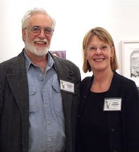 curators Jonathan Talbot and Jessica Lawrence